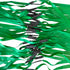 Vibrant green 0.60mm high-performance latex flat band with 20mm-12mm taper for smooth draw and balanced slingshot shooting | Armament Mfg.