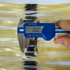 Close-up of 0.60mm premium natural latex band showing clear transparent finish and consistent elasticity | Armament Mfg.