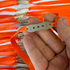 Close-up of premium natural latex band showing band for performance shooting | Armament Mfg.