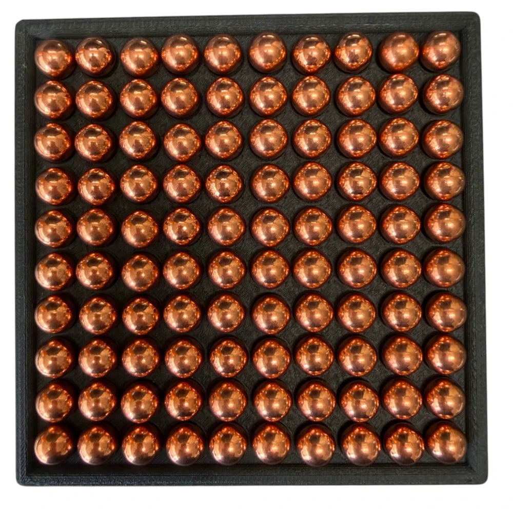 10mm Gold Standard Slingshot Ammo Plated Ball Bearings 100pcs