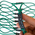 1745 latex looped tube slingshot band in green colour pouch close up | Armament Mfg. 