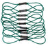 1745 latex looped tube slingshot bands in green colour | Armament Mfg.