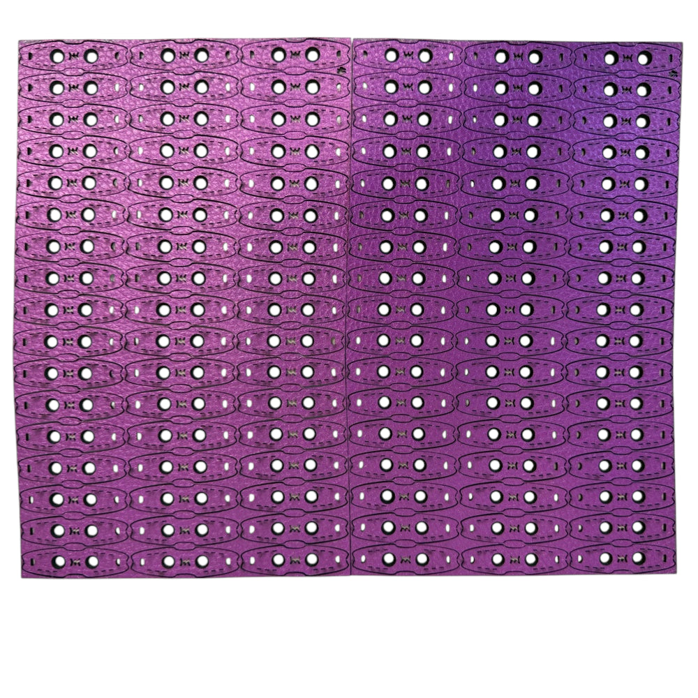 Premium purple/black pit pouches with anti-slip surface for consistent precision shooting and accuracy | Armament Mfg.