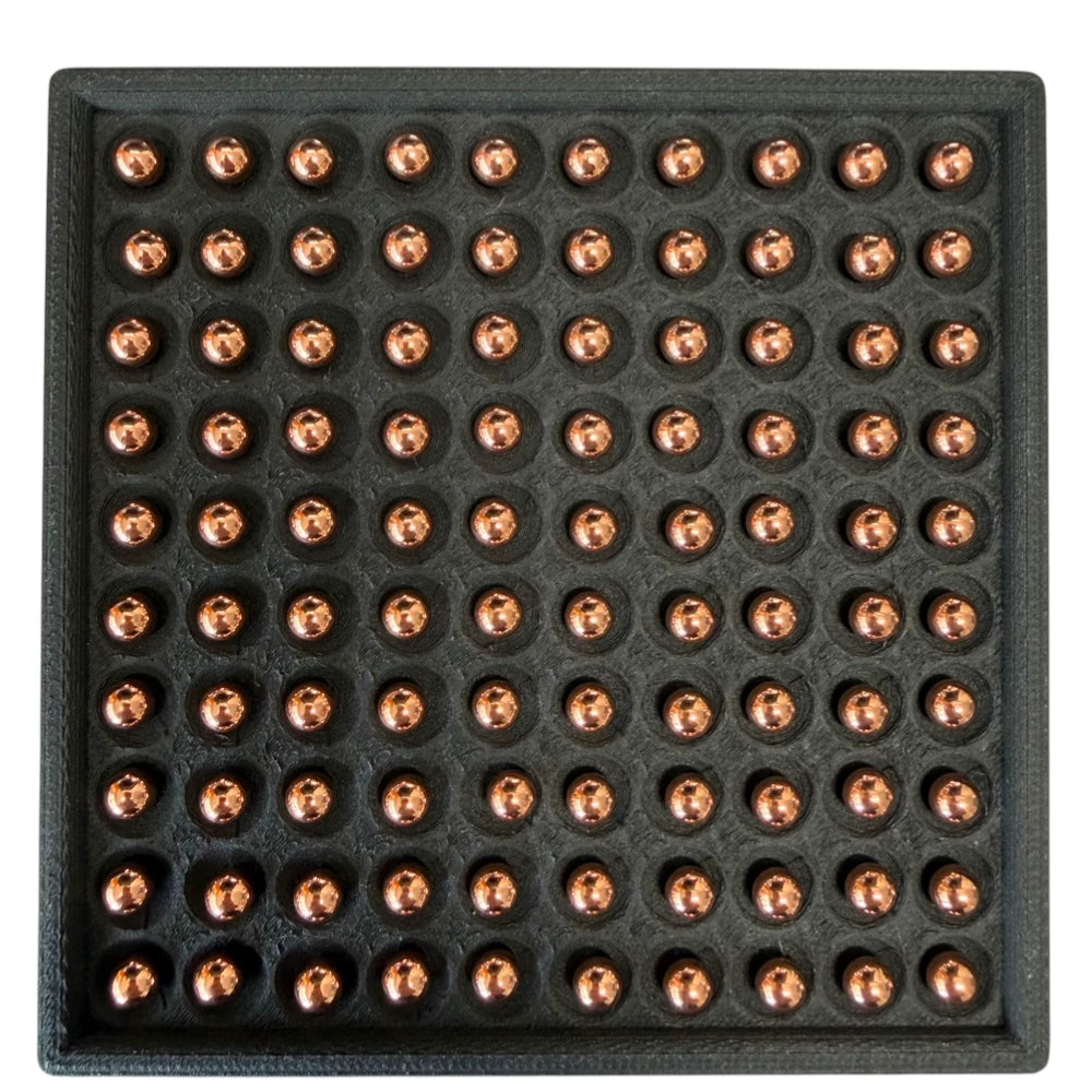 6mm Gold Standard Slingshot Ammo Plated Ball Bearings 100pcs
