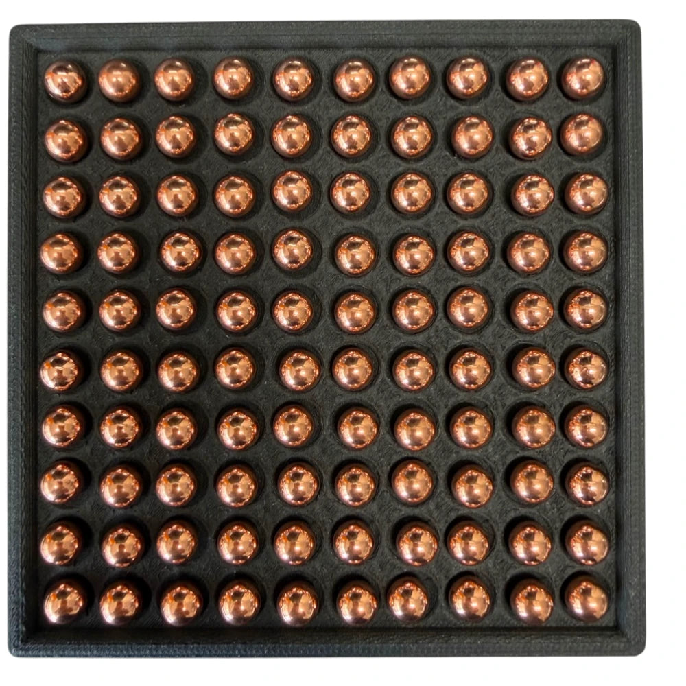 8mm Gold Standard Slingshot Ammo Plated Ball Bearings 100pcs