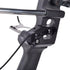 Detail view of drop away arrow rest