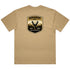 Armament Mfg. 5030 Box Tee- Khaki rear view | Armament Mfg.