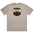 Armament Mfg. 5030 Box Tee- Mushroom rear view | Armament Mfg.