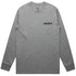 Armament Mfg. 5071 Classic L/S Tee- Grey Marle front view | Armament Mfg.