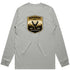 Armament Mfg. 5071 Classic L/S Tee- Storm rear view | Armament Mfg.