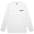 Armament Mfg. 5071 Classic L/S Tee- White front view | Armament Mfg.