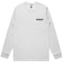 Armament Mfg. 5071 Classic L/S Tee- White Marle front view | Armament Mfg.