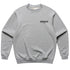 Armament Mfg. 5150 Made Crew- Grey Marle front view | Armament Mfg. 