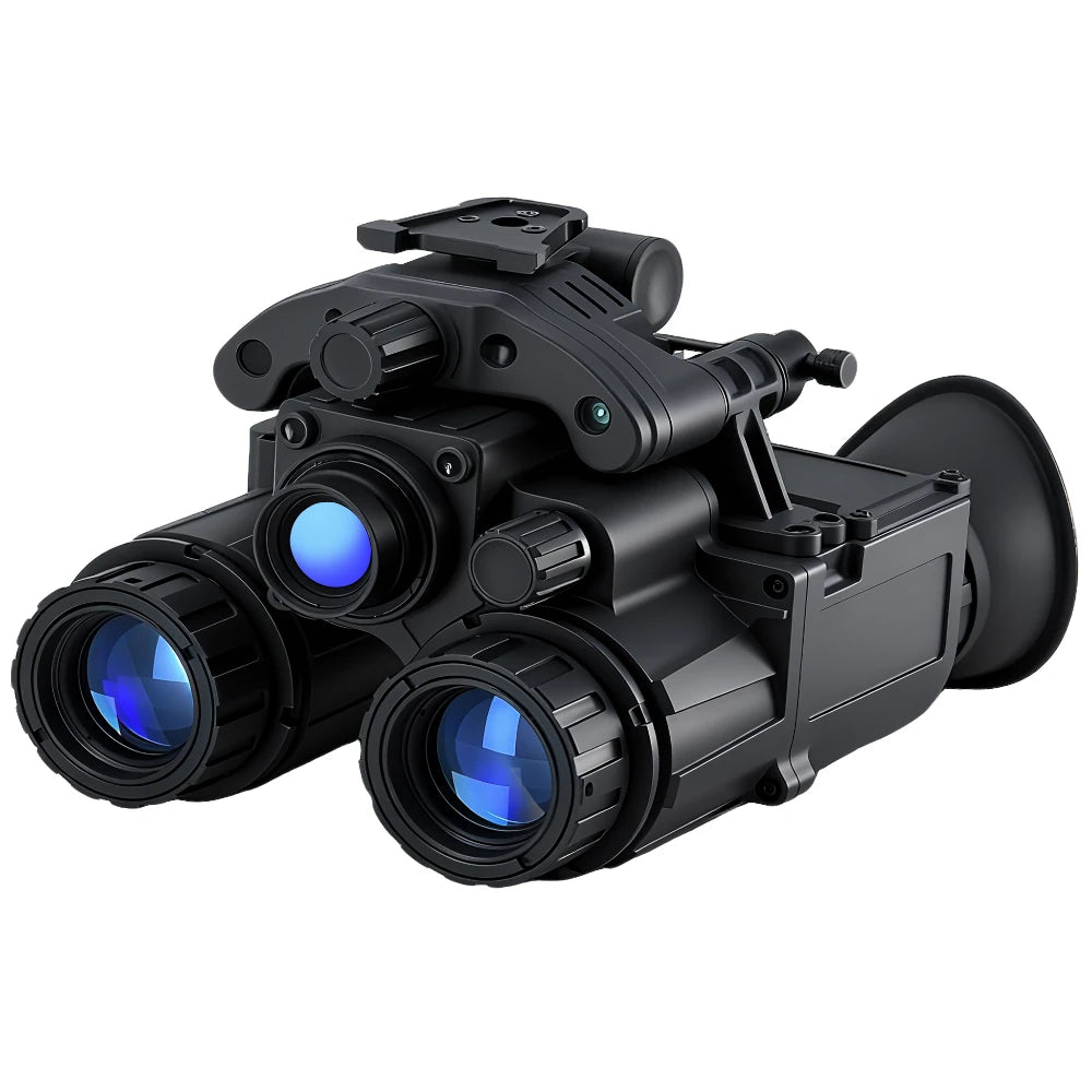 F PVS-31 Thermal Fusion Night Vision Binocular Gen2+ front view black | Armament Mfg.