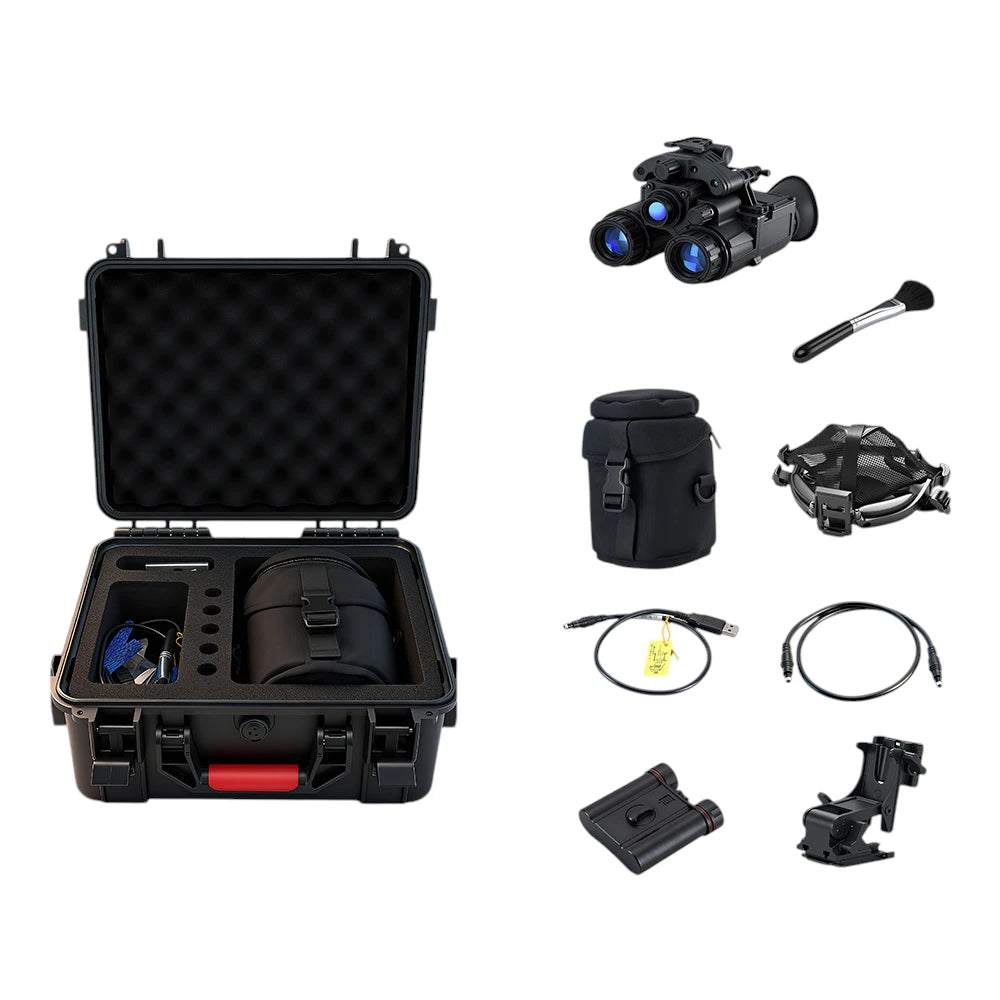 F PVS-31 Thermal Fusion Night Vision Binocular Gen2+ storage box and accessories black | Armament Mfg.