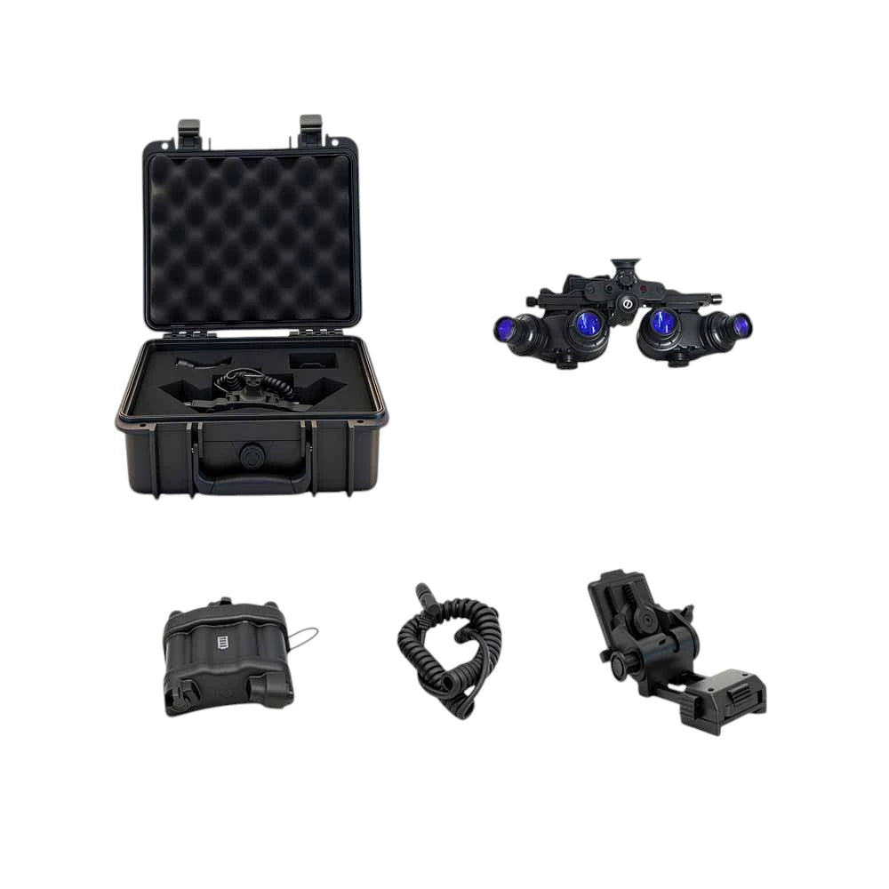 GPNVG Ground Panoramic Night Vision Goggle Gen2+ storage box and accessories | Armament Mfg.