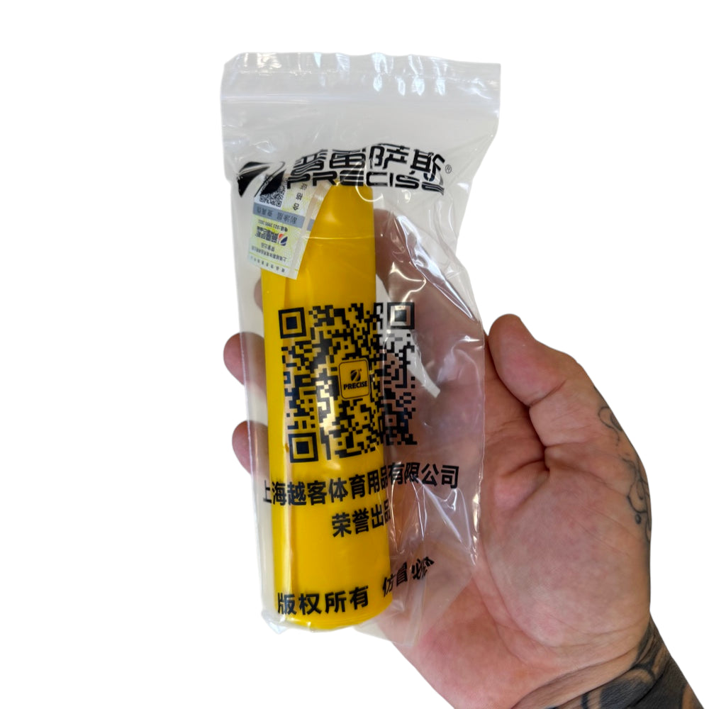 Close-up of high-quality natural latex sheet showing smooth 0.50mm thickness and bright yellow color for visibility | Armament Mfg. 