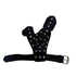 Black PU right hand protector glove with steel reinforcement for slingshot dart shooting | Armament Mfg.