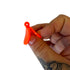 Close-up of weather-resistant silicone spinner targets showing 7mm thickness and high-visibility accents for instant feedback | Armament Mfg.