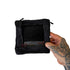 Black foldable slingshot catch box with reinforced fabric for capturing ammo and reducing ricochet | Armament Mfg.