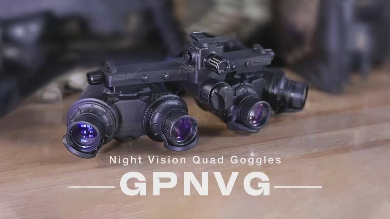 GPNVG Ground Panoramic Night Vision Goggle Gen2+ video