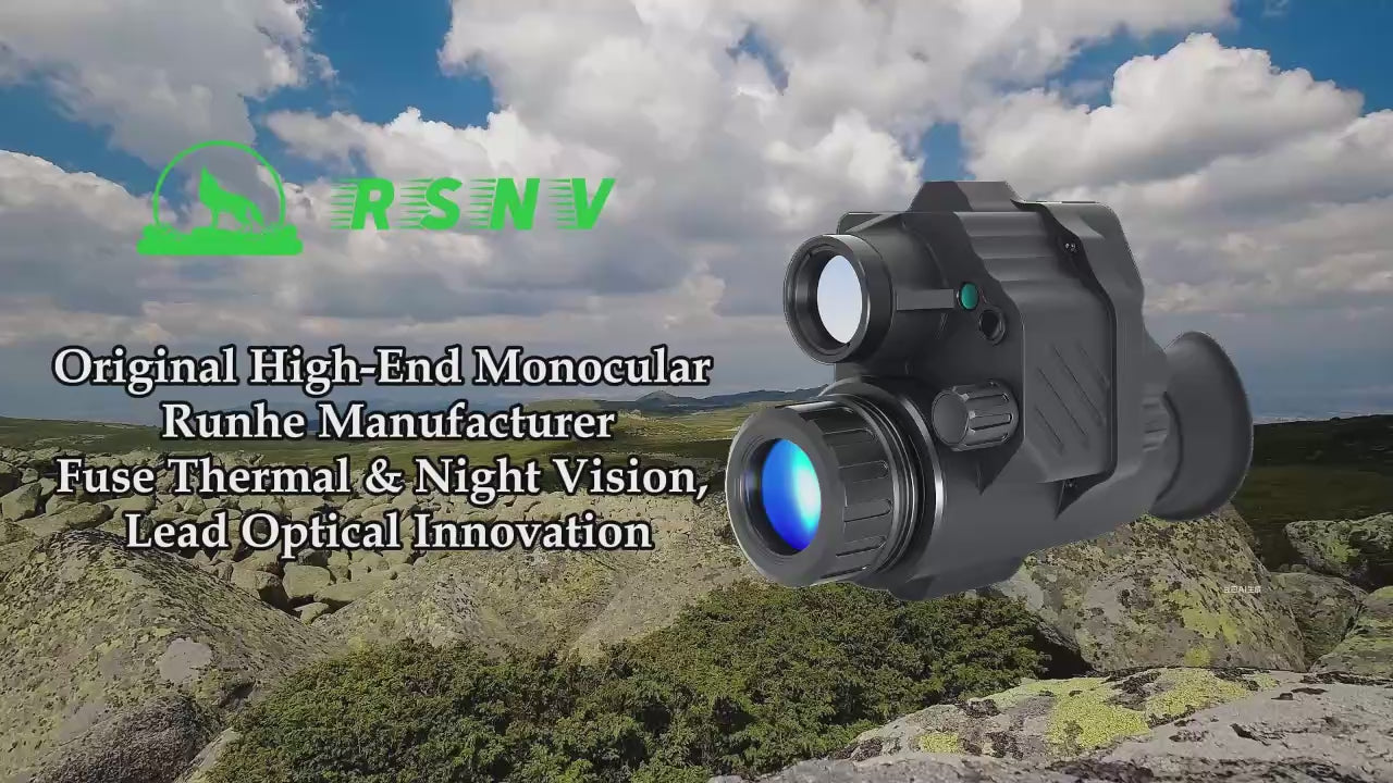 F PVS-14 Thermal Fusion Night Vision Monocular Gen2+ video